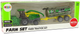 Zabawka LEAN Toys Pojazd plastikowy rolniczy Zielono-żółty 14824 (5905515352888) - obraz 1