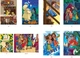 Розмальовка номерів Disney Hachette Coloriages mysteres Petites princesses Франція - зображення 4