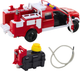 Zabawka LEAN Toys Samochód strażacki gaśniczy z wodą oraz ze światłami i dźwiękami 1:12 Biało-czerwony 24714 (5905991057642) - obraz 4