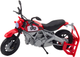 Zabawka LEAN Toys Samochód pickup z motocyklem światłami i dźwiękami 1:12 Szary 24713 (5905991057635) - obraz 5