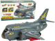 Zabawka LEAN Toys Samolot transportowy bombowiec ze światłami i dźwiękiem 10041 (5904204758987) - obraz 2