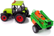 Іграшка LEAN Toys Трактор на батарейках з обприскувачем і музикою Зелений 12116 (5904665998571) - зображення 5