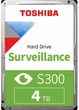 Жесткий диск Toshiba Surveillance Hard Drive S300 4TB 5400rpm 256MB HDWT840UZSVA 3.5" SATA III - изображение 1