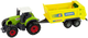 Zestaw maszyn rolniczych LEAN Toys Traktory z przyczepami 2 szt + Kombajn 14832 (5905515352970) - obraz 3