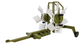 Zestaw zabawek LEAN Toys Traktor z przyczepką zgrabiarką i cysterną Czerwony 5851 (5905323219304) - obraz 4