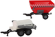 Zestaw zabawek LEAN Toys Traktor Duży ze światłami LED i dźwiękami 2 Maszyny rolnicze 12766 (5905214978044) - obraz 5