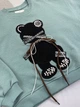 Свитшот для девочки Teddy Bear мятный 0904 122 см - изображение 3
