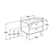 Тумба с умывальником ROCA VICTORIA BASIC A855854422 - изображение 3