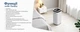 Осушувач повітря Evoair FlexyDry 12 Smart, продуктивність 12 л/24 год, датчик вологості, функція іонізації, сушіння білизни, резервуар 2,2 л, Smart управління - зображення 5