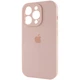 Чохол Silicone Premium case з захистом камери для iPhone 16 Pro Full Camera Protective pink sand 2269 - изображение 3
