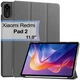 Чехол для планшета BeCover Smart Case для Xiaomi Redmi Pad 2 11" Grey (BC_713640) - изображение 1