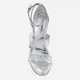 Женские босоножки Guess 725045526 39,5 26 см Серебристые (1159783597) - изображение 5