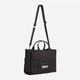 Сумка кросс-боди через плечо женская тканевая средняя Marc Jacobs The Medium Tote Bag BG-MJ-38 Черная (191267798288) - изображение 3