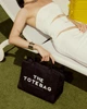 Сумка кросс-боди через плечо женская тканевая средняя Marc Jacobs The Medium Tote Bag BG-MJ-38 Черная (191267798288) - изображение 7