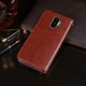 Чехол Idewei для Samsung Galaxy S9 Plus / G965 книжка кожа PU с визитницей коричневый - изображение 2