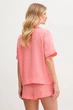 Комплект: блуза и шортики DKNY 42(S) Коралловый (116234) - изображение 2