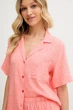 Комплект: блуза и шортики DKNY 42(S) Коралловый (116234) - изображение 3
