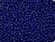 Бисер D 2 мм, отверстие 0,7 мм, арт 018668, упаковка ≈24-25 грамм, темно-синий - изображение 1