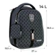 Шкільний набір 5 в 1 Kite Education College Line Boy SET_K25-555S-1 (рюкзак, пенал, сумка, пляшечка, ланчбокс) - изображение 2