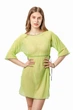 Пляжная женская легкая туника из сеточки Felisiya Lingerie 86-3334c One size(S-M) Салатовый - изображение 8