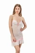 Нічна сорочка жіноча з сіточки Felisiya Lingerie Айворі 52-004 S - зображення 10