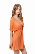 Халат пляжный женский из сеточки 87-395с One size(S-M) Оранжевый (2000002715016) - изображение 9