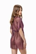 Халат пляжний жіночий із сіточки Felisiya Lingerie Сливове вино 87-076с One size(S-M) - зображення 7