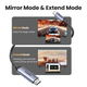 Кабель UGREEN CM565 USB-C to HDMI 2.1 (8K@60Hz; 4K@144Hz) для MacBook Pro iMac iPad Pro Samsung VRR 2м (15850) - изображение 4