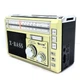Портативний акумуляторний радіоприймач Golon RX-381 FM, USB, MicroSD Жовтий (RX381) - изображение 5