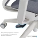 Офисное кресло OfficePro Balance OC620-W-DG-DG (OC620-W-DG-DG) - изображение 10