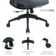 Офисное кресло OfficePro Balance OC550-B-DG-DG (OC550-B-DG-DG) - изображение 14