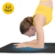 Коврик (мат) спортивный 4FIZJO TPE Gigant 200 x 125 x 2 см для йоги и фитнеса Black (P-5907739318992) - изображение 5