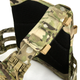 Плитоноска Dozen Modular Plate Carrier Fastex - L3 "Multicam" (під бронеплити 25 * 30 см) - изображение 5