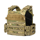Плитоноска Dozen Modular Plate Carrier — L2 "Multicam" (під бронеплити 25 * 30 см) - изображение 1