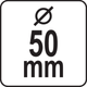 Młotek gumowy YATO z włókna szklanego, m=440 g, l=340 mm (YT-4594) - obraz 3