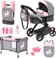 Набор для куклы Bayer Design Dolls Pram Xeo Set 17033AB (4003336417197) - зображення 1