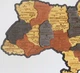 Мапа України настінна мала 3D об'ємна в коробці ручна робота 55*38.5 см Гранд Презент (11) - изображение 6