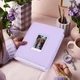 Фотоальбом лиловый для фотографий Instax Mini Fujifilm на 288 кадров альбом для instax mini 12 (11, 9, 8, liplay, link3, link2, link, evo, 99, 90, 40, 41) lilac purple - изображение 5