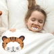 Одноразовые пластыри на рот от храпа для ребенка Tiger набор детских наклеек / тейпов антихрап для дыхания через нос во время сна, 30 шт (110336604) - изображение 4