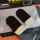 Игровые напальчники Wasp Feeler 2 пары черные с желтым манжетом (аналог Flydigi от Xiaomi) для игры на телефоне смартфоне - изображение 4