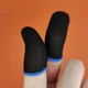 Игровые напальчники черные Wasp Feeler (аналог Flydigi от Xiaomi) с синим манжетом для игры на телефоне - изображение 8