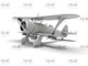 Сборная модель ICM Hs 123A-1 позднего выпуска Немецкий штурмовик 2 СВ 32015 - изображение 12