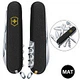 Складной нож Victorinox CLIMBER MAT черный матовый лак из желтого - изображение 4