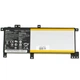 батарея для ноутбука ASUS C21N1508 (VivoBook: X456UF, X456UV, R457UJ, R457UV, R457UA) 7.6V 5000mAh 38Wh Black - изображение 3