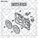 Дифузор радіатора охолодження в зборі Q-FIX Q373-0123 Митсубиси Outlander III (HYBRID) 2012- OEM 1355A440 - зображення 5