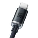 Кабель Baseus Crystal Shine Series Fast Charging Data Cable USB to Type-C 100W 2m Black - зображення 3