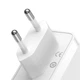 Сетевое зарядное устройство Baseus GaN5 Pro 3 порта, USB + Type-C 140W Белый (CCGP100202) - изображение 5