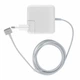Блок живлення для ноутбука APLE MagSafe2 14.85 V, 3.05 A, 45 W, White, квадратний, з євроадаптером (A1436), Т-подібний роз'єм - зображення 1