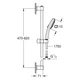 Душовий гарнітур Grohe QuickFix Vitalio Comfort 110 26096001 - зображення 7