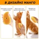 Паровая массажная щетка Pet Brush для вычесывания шерсти собак и кошек, цвет желтый - изображение 3